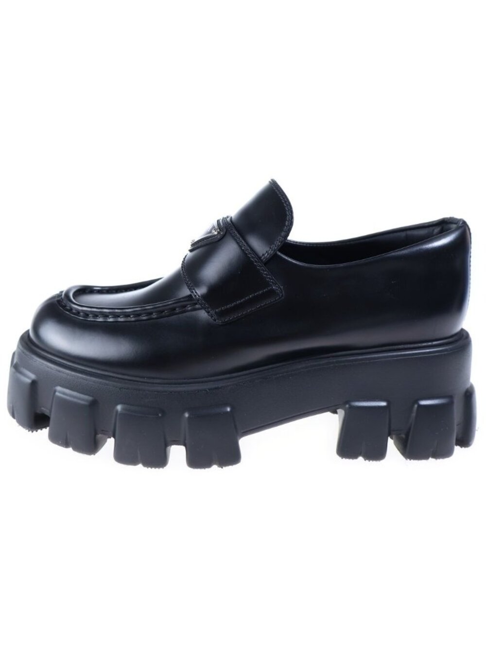 Prada Monolith Loafers Black